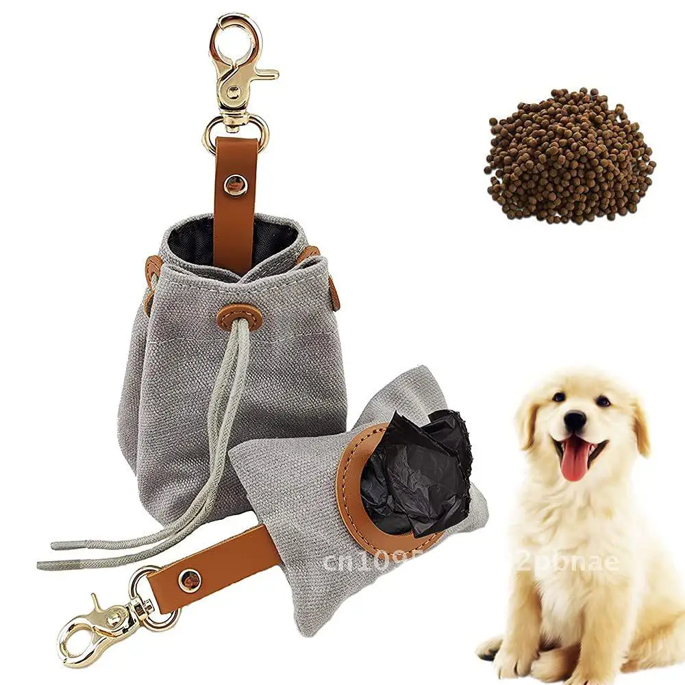 Pet feeder, dog snack storage bag, dog training snack bag, canvas pet toilet bag
Pet feeder, dog snack storage bag, dog training snack bag, canvas pet toilet bag