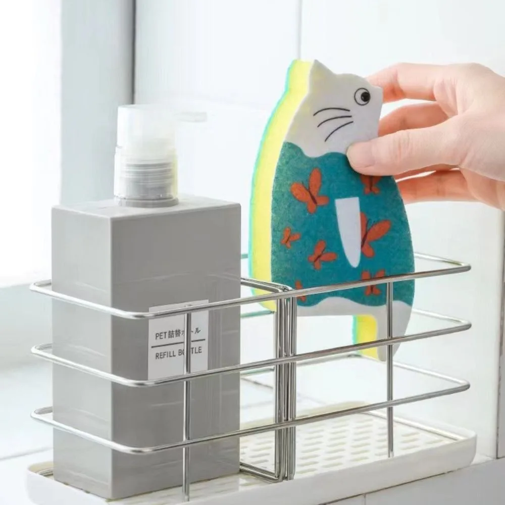 2pcs Non-Scratch Cat Shaped Dishwashing Sponge Delicate Sponge Cat Printed Cat Dish Sponge Japanese Dishwashing Cloth Bathroom
2pcs Non-Scratch Cat Shaped Dishwashing Sponge Delicate Sponge Cat Printed Cat Dish Sponge Japanese Dishwashing Cloth Bathroom