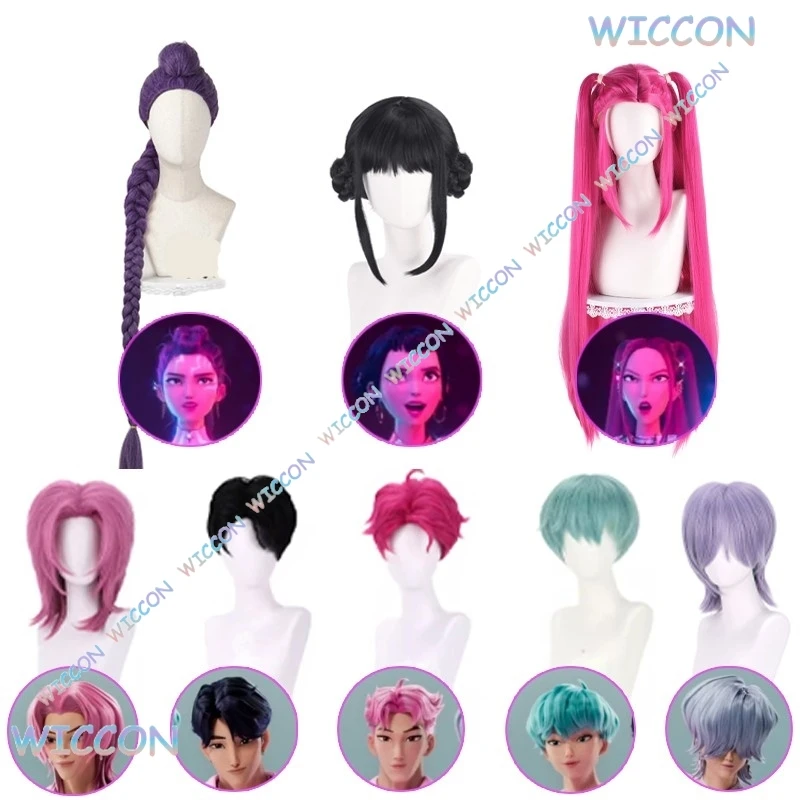 Saja Boys Jinu Baby Cosplay Abby Mystery Romance Cosplay Wig Rumi Mira Zoey Kpop Demon Cos Hunters Women Men Halloween Roleplay
Saja Boys Jinu Baby Cosplay Abby Mystery Romance Cosplay Wig Rumi Mira Zoey Kpop Demon Cos Hunters Women Men Halloween Roleplay