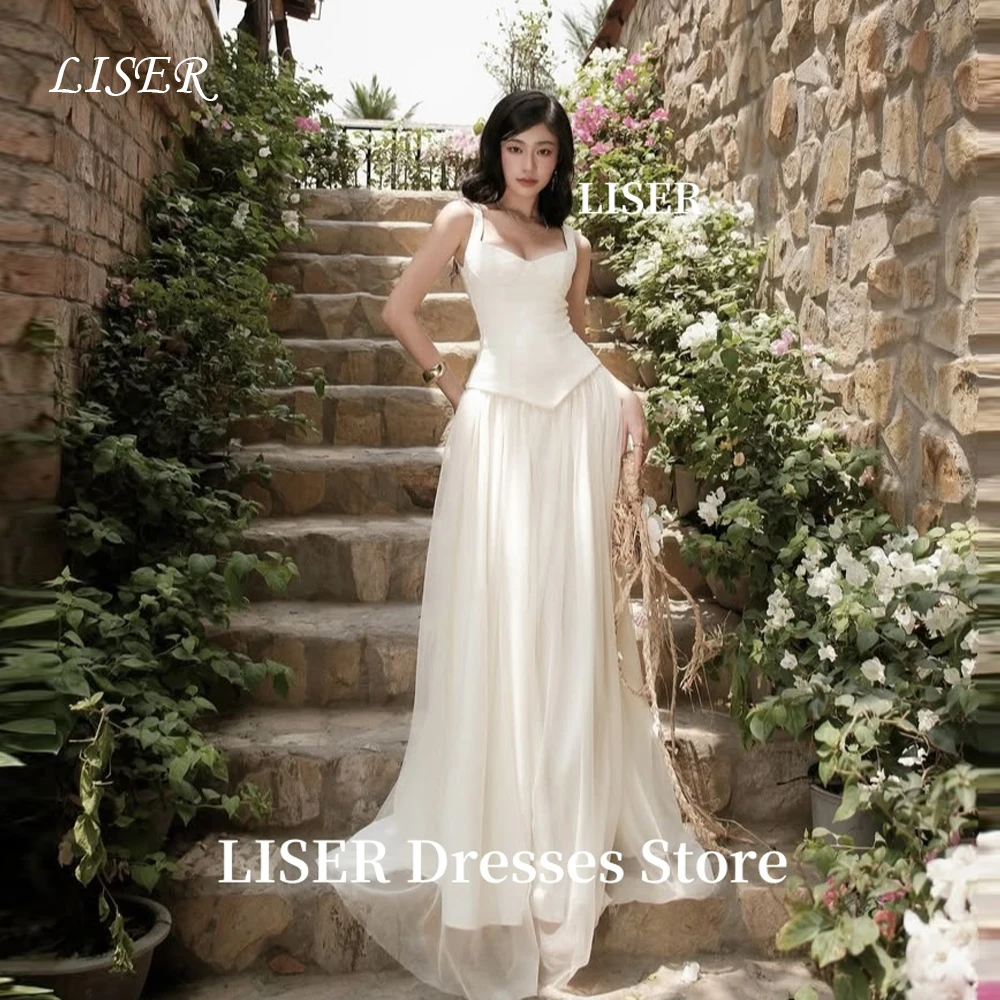 Liser Sweetheart A-Line Простые корейские свадебные платья Мягкий тюль Фотосессия 웨딩드레스 Элегантные свадебные платья Корсеты сзади по индивидуальному заказу
Liser Sweetheart A-Line Простые корейские свадебные платья Мягкий тюль Фотосессия 웨딩드레스 Элегантные свадебные платья Корсеты сзади по индивидуальному заказу