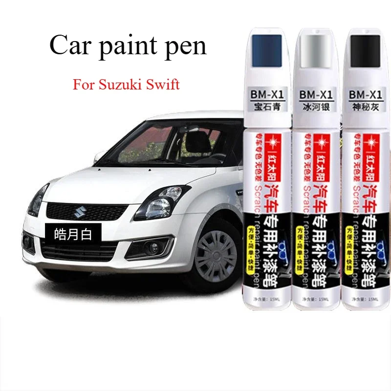 Для Suzuki Swift автомобильная ручка для рисования, ремонт царапин, артефакт, Haoyuebai, серебристый песок, черная точечная ручка
Для Suzuki Swift автомобильная ручка для рисования, ремонт царапин, артефакт, Haoyuebai, серебристый песок, черная точечная ручка