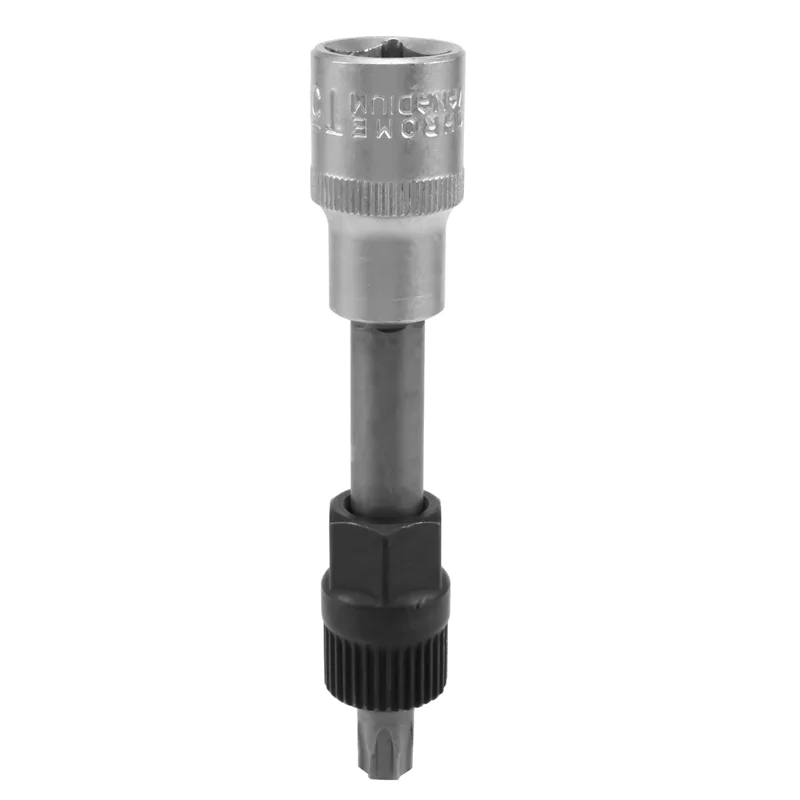 AC23-T50 Alternator Pulley Socket Bit With 33 Teeth Tool Alternator Pulley Center Bolt Remover Socket
AC23-T50 Alternator Pulley Socket Bit With 33 Teeth Tool Alternator Pulley Center Bolt Remover Socket
