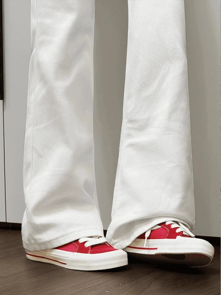 White Slim Fit Micro Flare Jeans Men's American Cleanfit Bend Knife Pants High Waist Vibe Sle Slim Straight Leg Jeans
White Slim Fit Micro Flare Jeans Men's American Cleanfit Bend Knife Pants High Waist Vibe Sle Slim Straight Leg Jeans