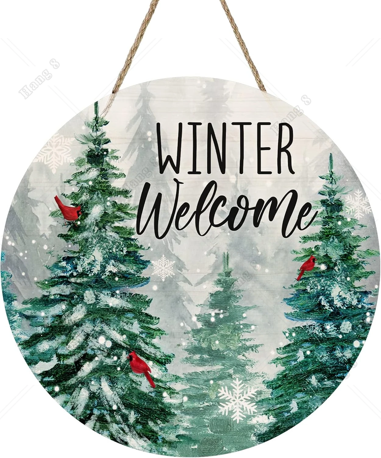 Winter Welcome Sign for Front Door Decor Winter Farmhouse Pine Trees Cardinal Bird Wood Door Hanger for Outdoor Outside Porch
Winter Welcome Sign for Front Door Decor Winter Farmhouse Pine Trees Cardinal Bird Wood Door Hanger for Outdoor Outside Porch