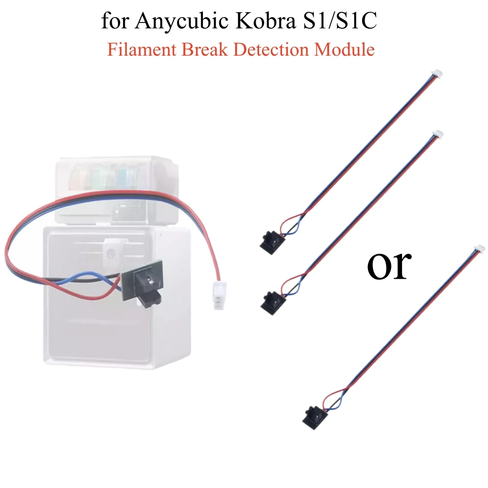 1/2 PCS Filament Break Detection Module for Anycubic Kobra S1/S1C Consumables Sensors 3D Printer Accessories
1/2 PCS Filament Break Detection Module for Anycubic Kobra S1/S1C Consumables Sensors 3D Printer Accessories