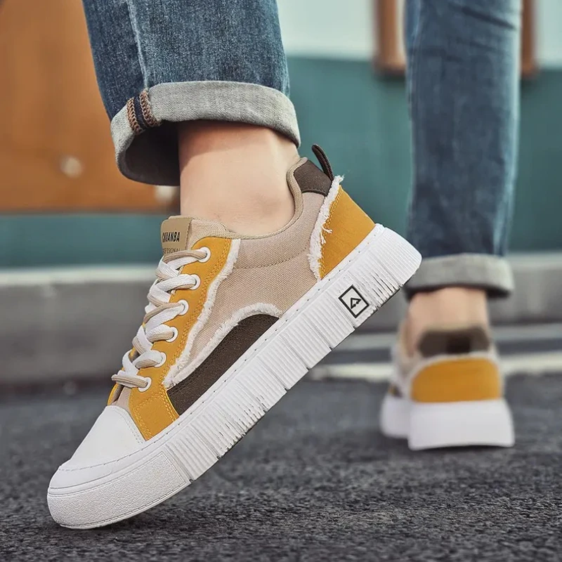Men's new low cut board shoes, sports and leisure shoes, canvas shoes, men's shoes
Men's new low cut board shoes, sports and leisure shoes, canvas shoes, men's shoes