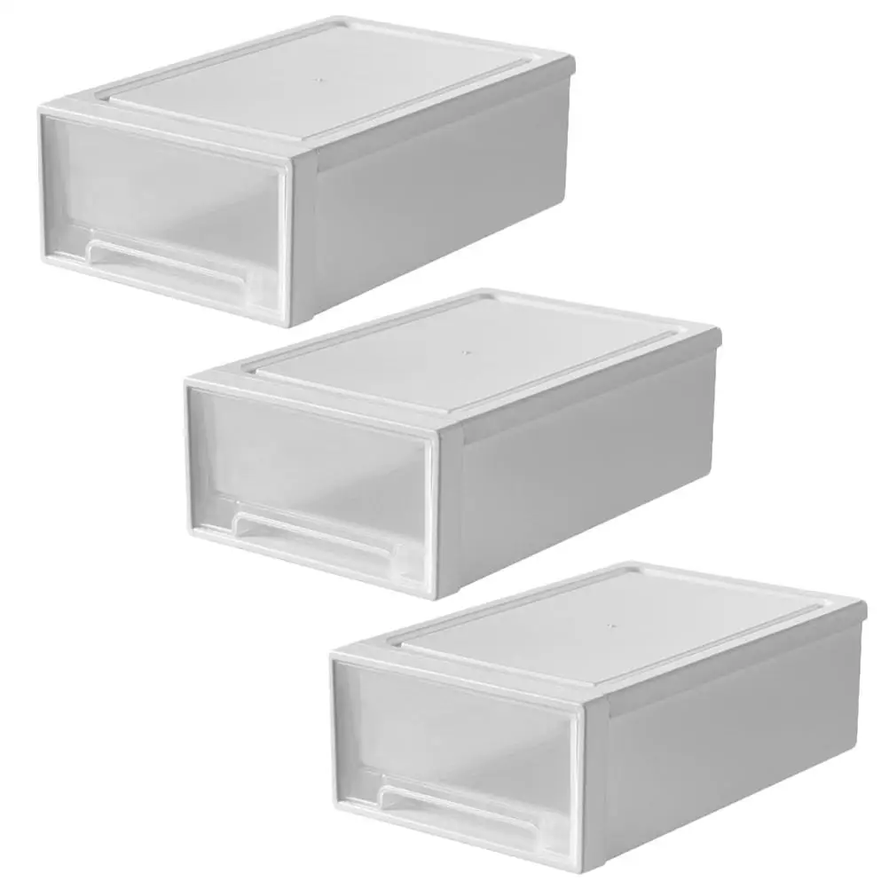 Three Layer Drawer Storage Box Stackable White Vertical Desktop Organizers for Cosmetics Jewelry Large Capacity Plastic Makeup
Three Layer Drawer Storage Box Stackable White Vertical Desktop Organizers for Cosmetics Jewelry Large Capacity Plastic Makeup
