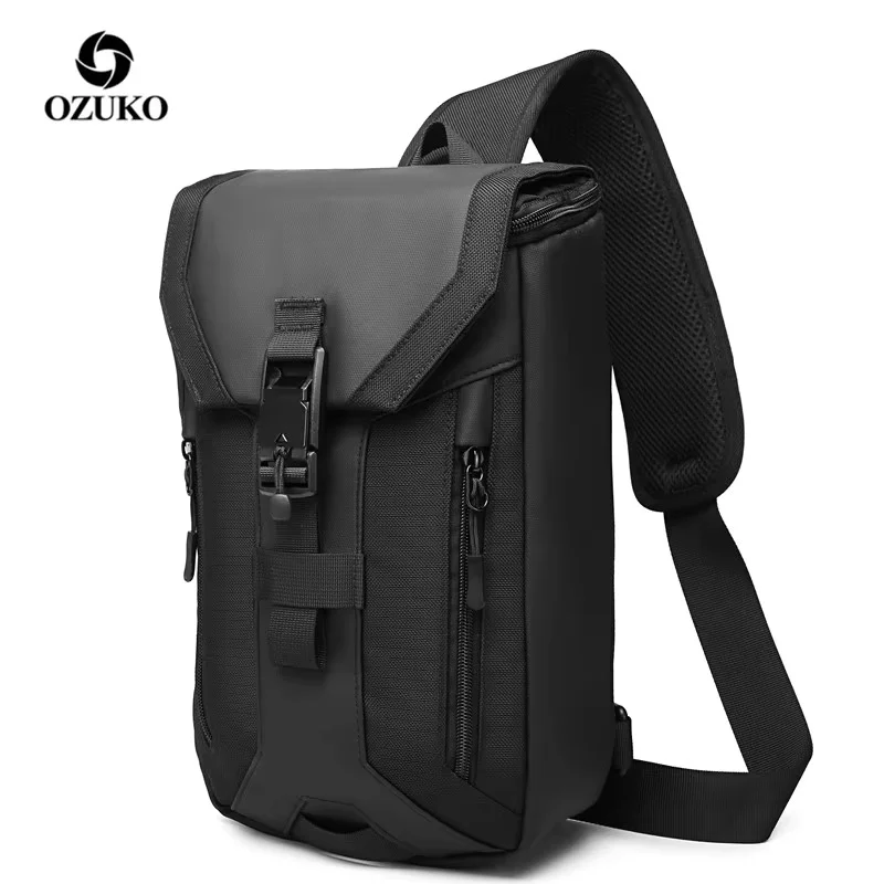 OZUKO Men Waterproof Shoulder Bag Multi-layer Crossbody Bag High Quality Male Messenger Bag for Teenagers Mens Sling Chest Bags
OZUKO Men Waterproof Shoulder Bag Multi-layer Crossbody Bag High Quality Male Messenger Bag for Teenagers Mens Sling Chest Bags