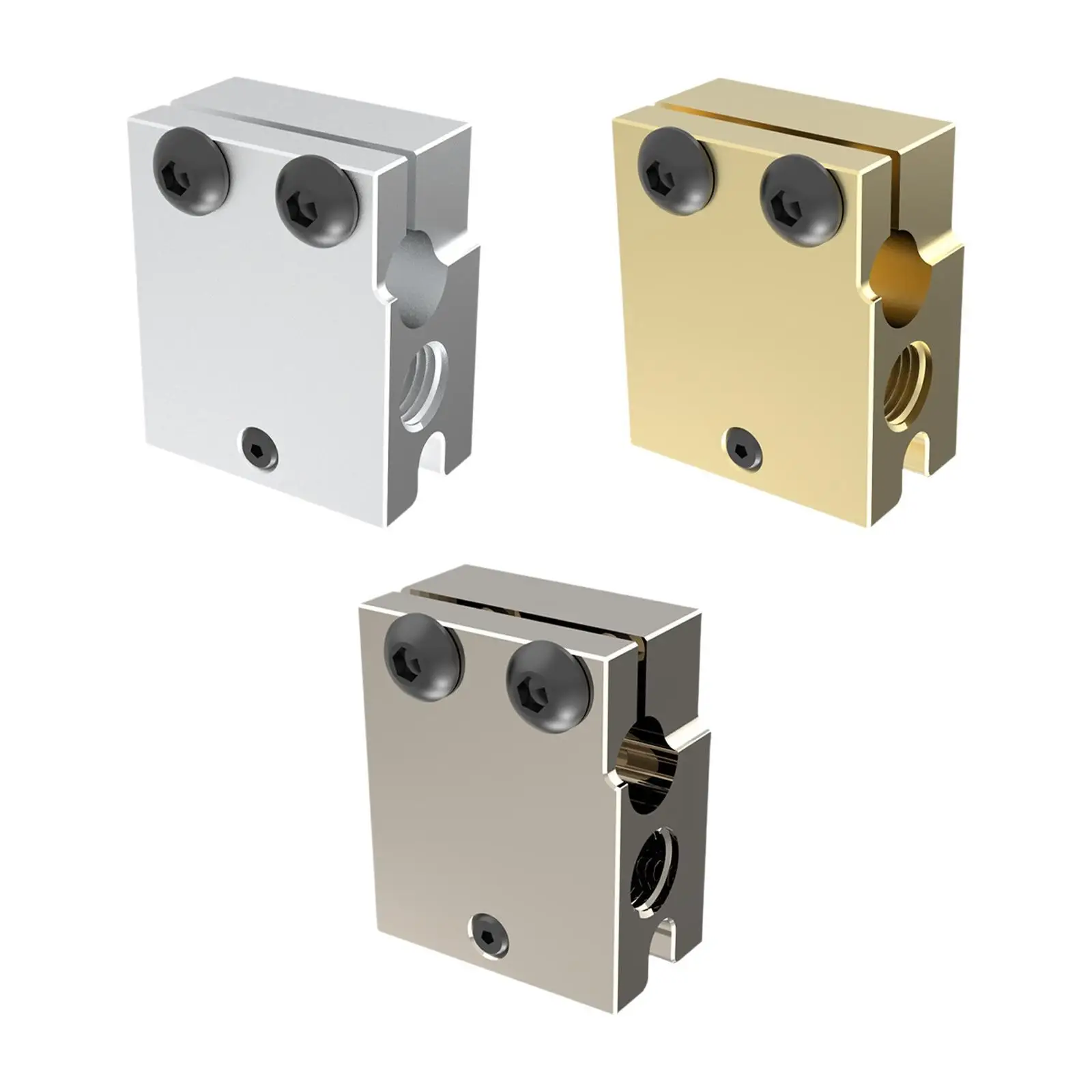 3D Printing Part Quality Sturdy Portable High Temperature Easy to Install Upgrade 3D Printer Accessories Metal Heating Block
3D Printing Part Quality Sturdy Portable High Temperature Easy to Install Upgrade 3D Printer Accessories Metal Heating Block
