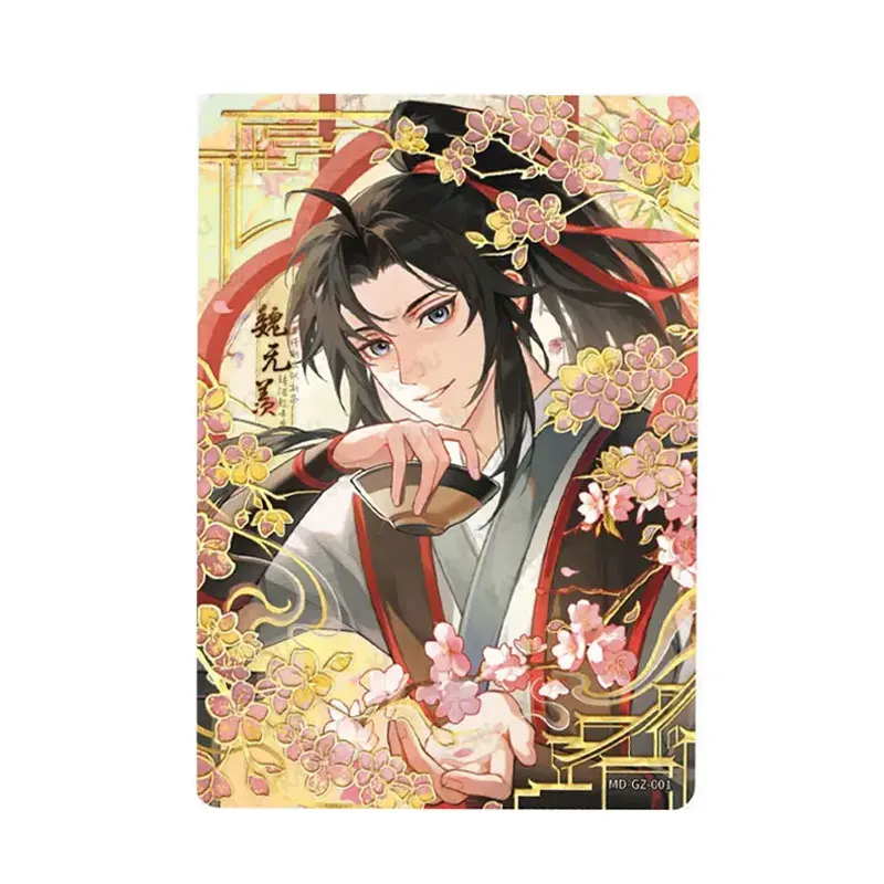 KAYOU Mo Dao Zu Shi Series 5 XD/SSC/GZ/SC/JC/YJ/Q/RC/TC/YX/HY/JQ Drunk Dream Chapter Wei Wuxian Genuine Anime Collection Card
KAYOU Mo Dao Zu Shi Series 5 XD/SSC/GZ/SC/JC/YJ/Q/RC/TC/YX/HY/JQ Drunk Dream Chapter Wei Wuxian Genuine Anime Collection Card