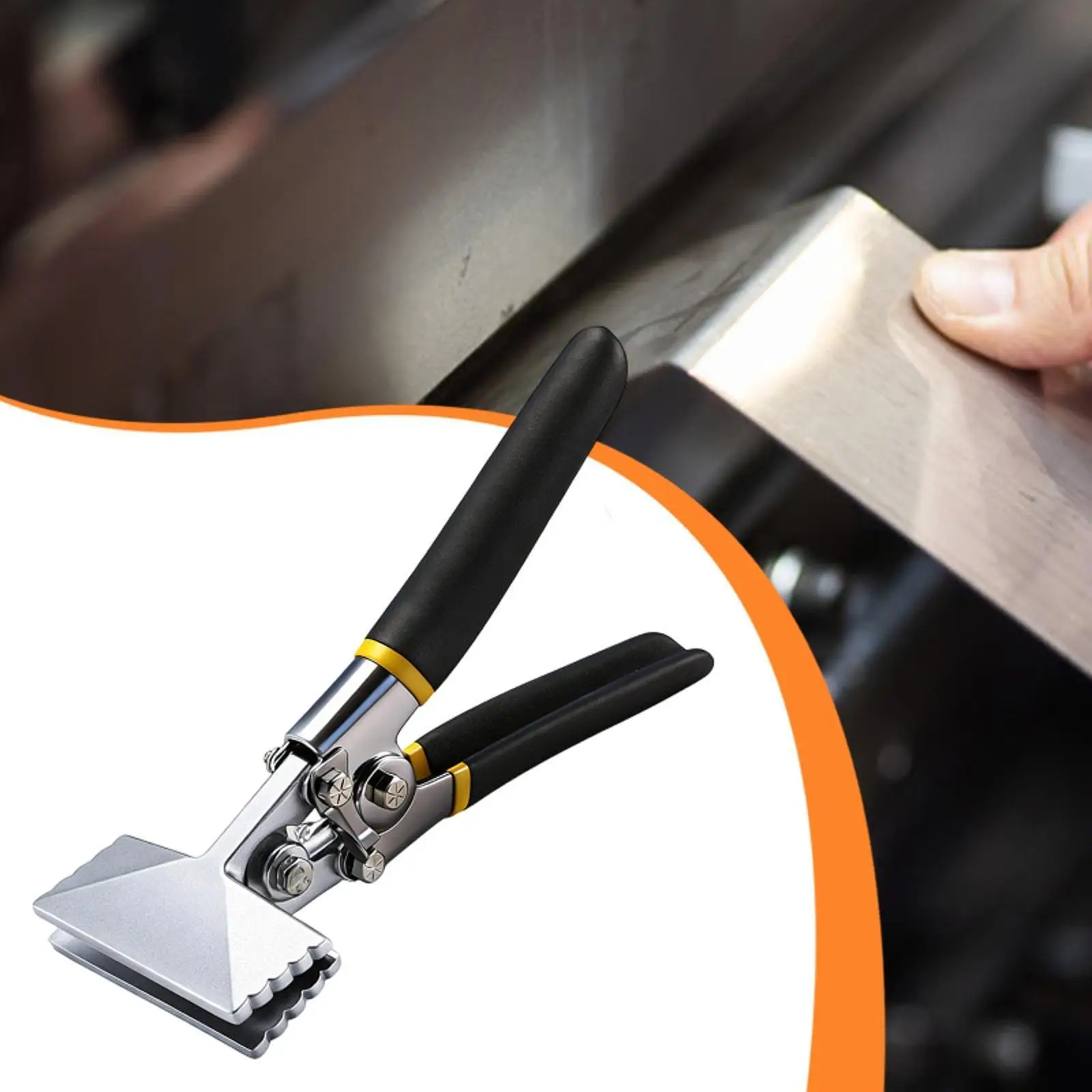 Sheet Metal Bending Machine Tool Ergonomic Handle Seaming Multi Tool for Metal Pressing and Folding
Sheet Metal Bending Machine Tool Ergonomic Handle Seaming Multi Tool for Metal Pressing and Folding