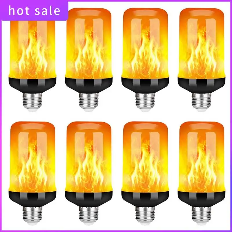HGSW-8X LED Flame Effect Light Bulb E27,Decorative Flickering Realistic Fire Lights Bulb,Festival Decoration Lamp,Black-B
HGSW-8X LED Flame Effect Light Bulb E27,Decorative Flickering Realistic Fire Lights Bulb,Festival Decoration Lamp,Black-B