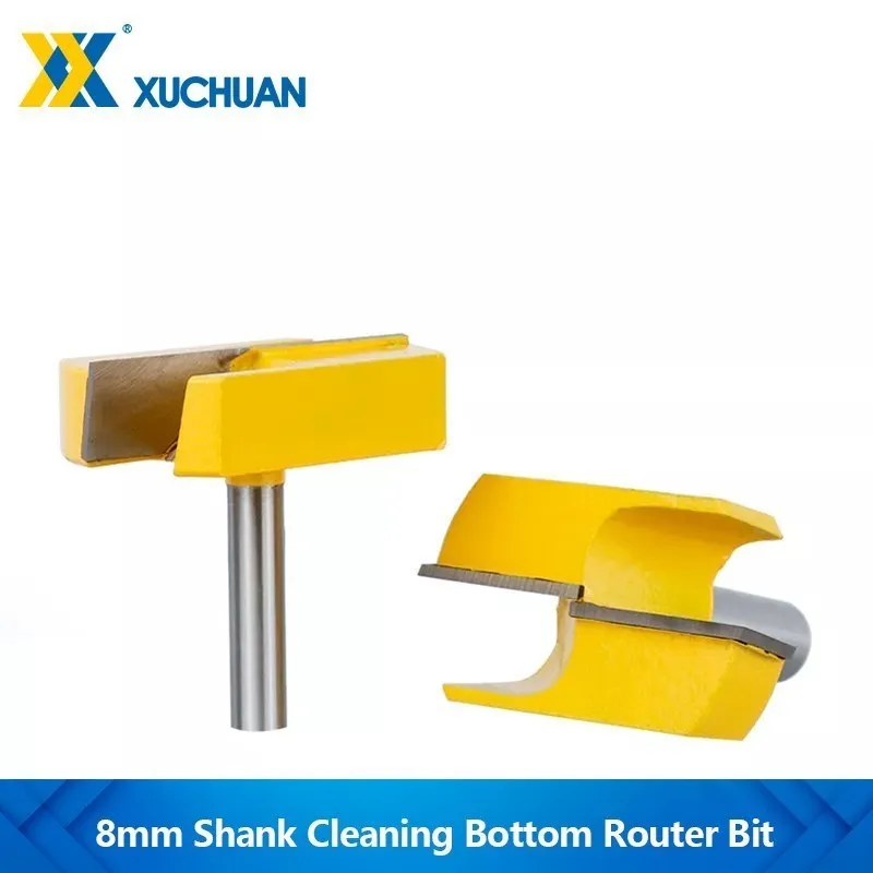 Cleaning Bottom Router Bits 8mm Shank 2-1/4 Cutting Diameter for Surface Planing Router Bit Milling Cutter for Woodworking
Cleaning Bottom Router Bits 8mm Shank 2-1/4 Cutting Diameter for Surface Planing Router Bit Milling Cutter for Woodworking