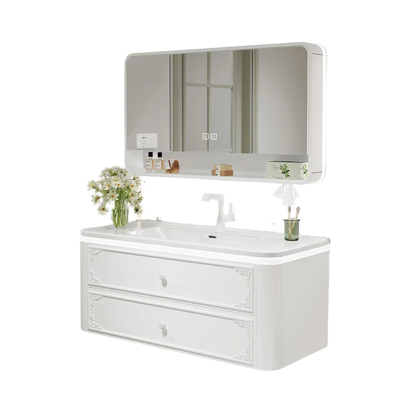 Modern Vanity Bathroom White Bathroom Vanity Set Cabinet Wall Mounted Bathroom Vanity with Mirror
Modern Vanity Bathroom White Bathroom Vanity Set Cabinet Wall Mounted Bathroom Vanity with Mirror