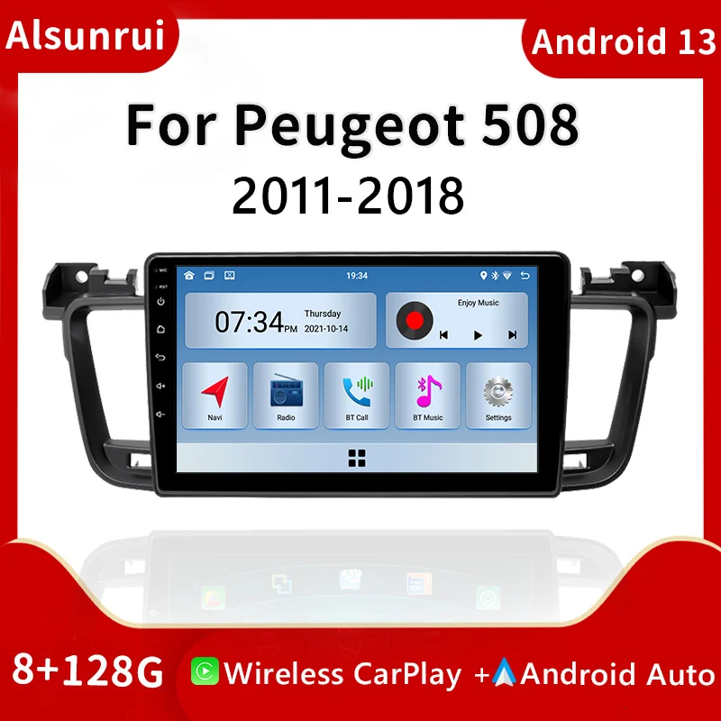 9 inch Auto car Radio Android 13 For PEUGEOT 508 2011-2018 Stereo Multimedia Audio Video Head unit GPS Navigation Carplay
9 inch Auto car Radio Android 13 For PEUGEOT 508 2011-2018 Stereo Multimedia Audio Video Head unit GPS Navigation Carplay