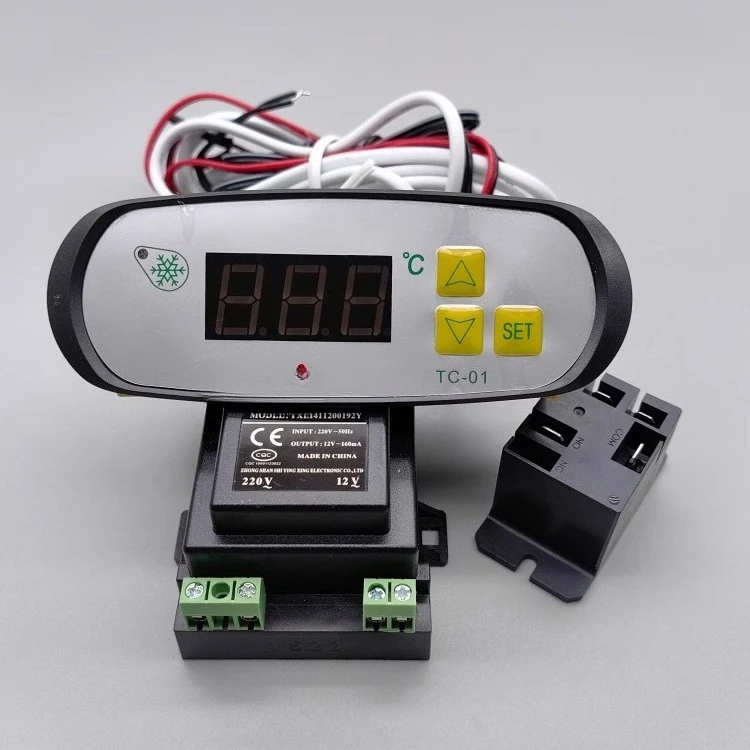 For TC-01 Freezer Thermostat, Electronic Temperature Controller, Freezer Refrigerator Thermostat
For TC-01 Freezer Thermostat, Electronic Temperature Controller, Freezer Refrigerator Thermostat