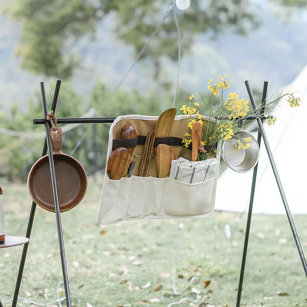 1Pcs Tableware Carrying Bag Cotton Cloth Portable Hanging Picnic Storage Organizer Camping Utensil Pouch
1Pcs Tableware Carrying Bag Cotton Cloth Portable Hanging Picnic Storage Organizer Camping Utensil Pouch