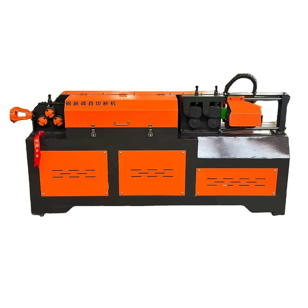 Hot Sale Three Traction Double Motor Steel Bar Straightener Customized Rebar Straightening and Cutting Machine
Hot Sale Three Traction Double Motor Steel Bar Straightener Customized Rebar Straightening and Cutting Machine