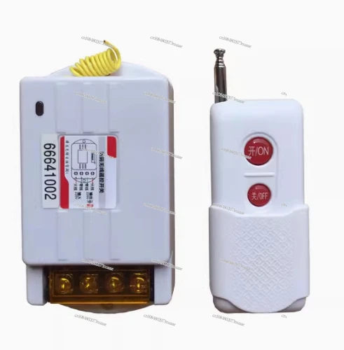 Беспроводной переключатель Zhengshi с двойным дистанционным управлением 220 В, переключатель дистанционного управления мотором водяного насоса
Беспроводной переключатель Zhengshi с двойным дистанционным управлением 220 В, переключатель дистанционного управления мотором водяного насоса