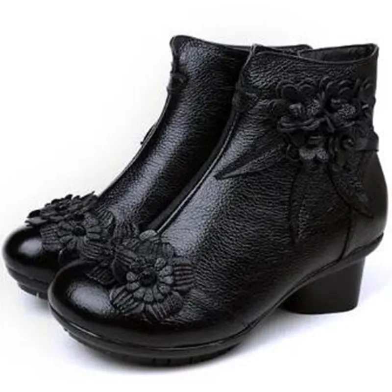 Women's Boots Genuine Leather Shoes Fashion 2026 Autumn Winter ZIP Shoes Non-Slip Bottom Women Real Leather inside Plush Boots
Women's Boots Genuine Leather Shoes Fashion 2026 Autumn Winter ZIP Shoes Non-Slip Bottom Women Real Leather inside Plush Boots