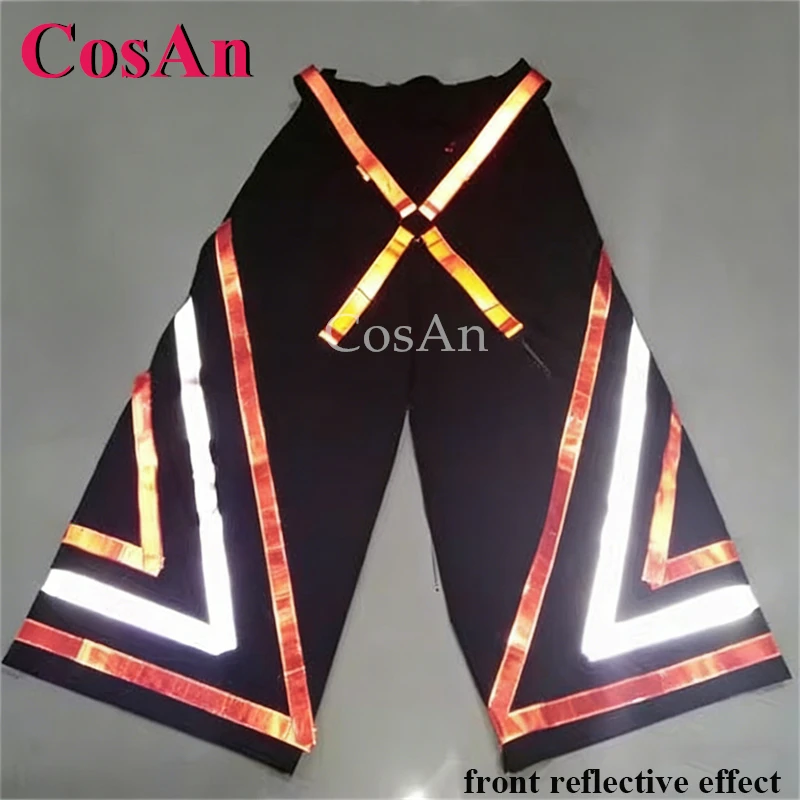 CosAn AUS большие щитки со светоотражающими полосками, танцевальные брюки с призраками, модные брюки-папка Reaper, брюки-клеш, мрачные светоотражающие брюки, новые
CosAn AUS большие щитки со светоотражающими полосками, танцевальные брюки с призраками, модные брюки-папка Reaper, брюки-клеш, мрачные светоотражающие брюки, новые