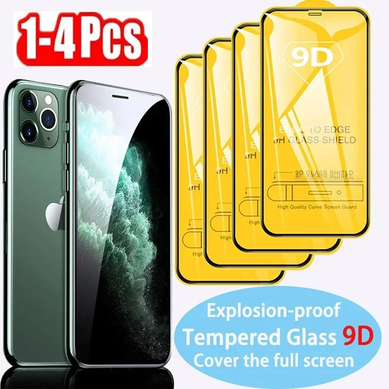 1-4PCS 9D Screen Protector For iPhone 16 Pro Film iPhone 15 14 13 12 11 Pro Max 16 15 Plus 13 12 Mini X XR XS SE Tempered Glass
1-4PCS 9D Screen Protector For iPhone 16 Pro Film iPhone 15 14 13 12 11 Pro Max 16 15 Plus 13 12 Mini X XR XS SE Tempered Glass