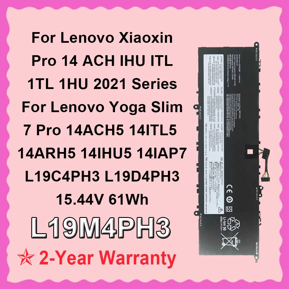 Аккумулятор для ноутбука DODOMORN L19M4PH3 для Lenovo Yoga Slim 7 Pro 14ACH5 14ARH5 14ITL5 14IHU5 14IAH7 Xiaoxin Pro 14 ACH 2021 L19D4PH3
Аккумулятор для ноутбука DODOMORN L19M4PH3 для Lenovo Yoga Slim 7 Pro 14ACH5 14ARH5 14ITL5 14IHU5 14IAH7 Xiaoxin Pro 14 ACH 2021 L19D4PH3