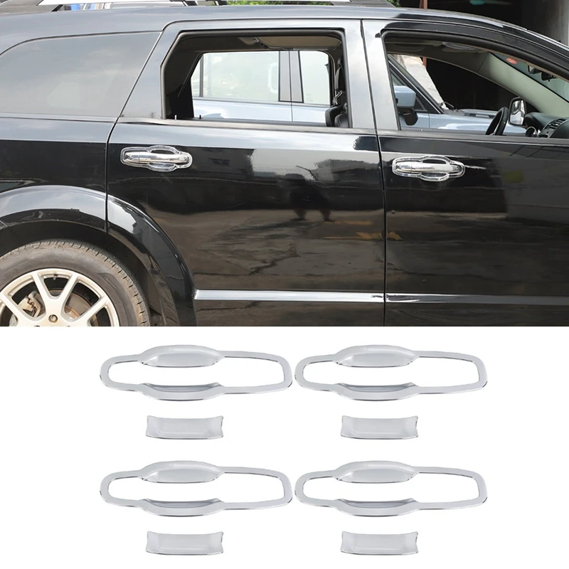 Автомобильная хромированная накладка на дверную ручку для Dodge Journey Fiat Freemont 2013-2016, внешние аксессуары
Автомобильная хромированная накладка на дверную ручку для Dodge Journey Fiat Freemont 2013-2016, внешние аксессуары