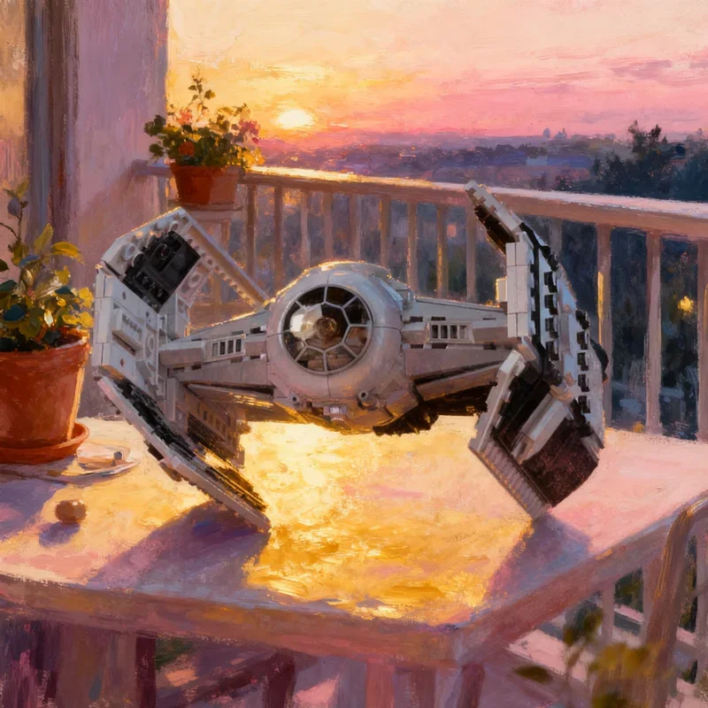 601pcs MOC Vader S TIE Adv Star Battle Model Building Blocks Toys Architecture DIY Christmas Gift Education Creative Idea
601pcs MOC Vader S TIE Adv Star Battle Model Building Blocks Toys Architecture DIY Christmas Gift Education Creative Idea