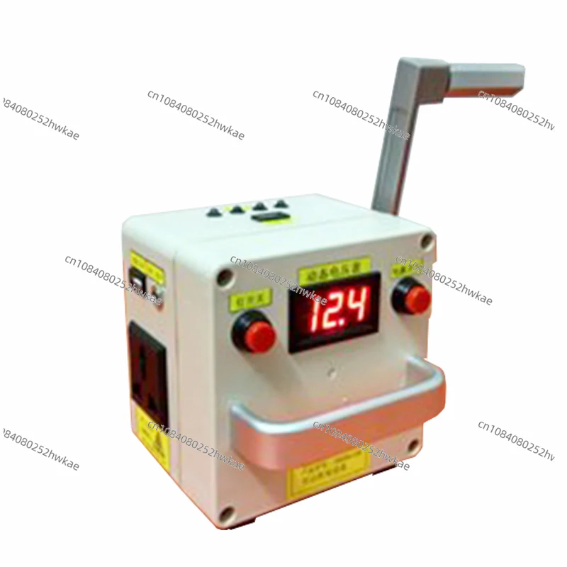 220 В высокая мощность ручная рукоятка открытый мобильный телефон ноутбук зарядка научный дизайн генератор 12 В 5 В 35 Вт
220 В высокая мощность ручная рукоятка открытый мобильный телефон ноутбук зарядка научный дизайн генератор 12 В 5 В 35 Вт