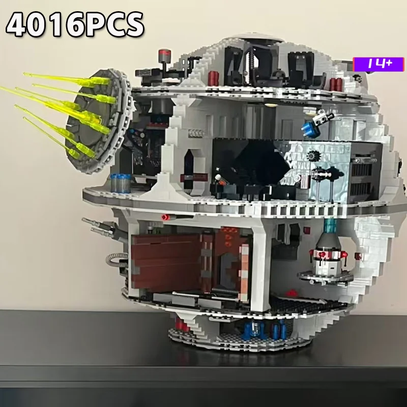 In stock 2026 NEW 4016PCS Death Star Great Ultimate Building Blocks Bricks Model Compatible with 75159 Birthday Toys Gifts
In stock 2026 NEW 4016PCS Death Star Great Ultimate Building Blocks Bricks Model Compatible with 75159 Birthday Toys Gifts