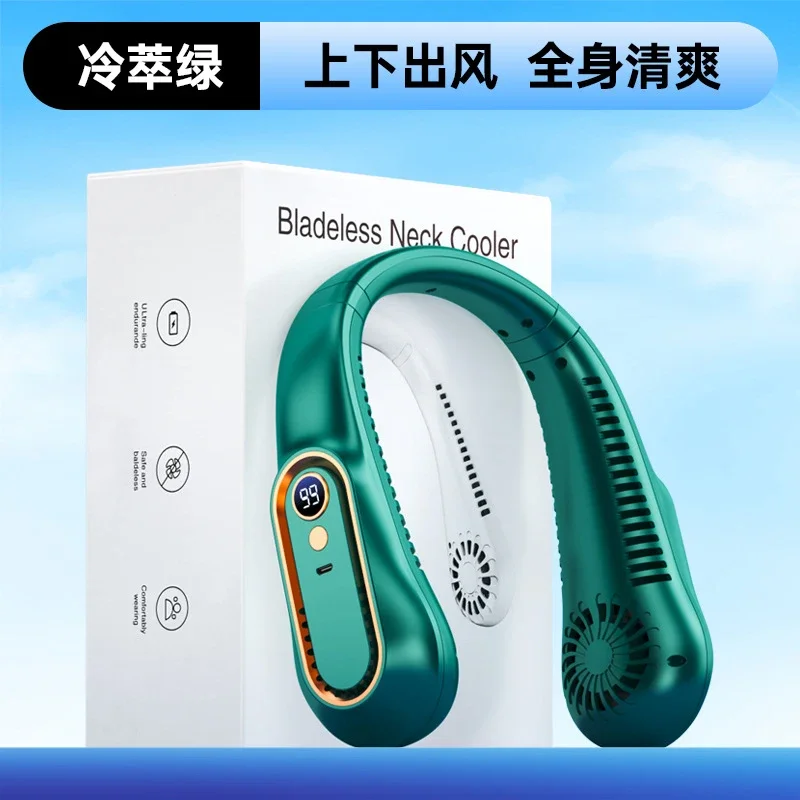 New Arrival Bladeless Hanging Neck Fan Portable Mini USB Rechargeable Quiet Personal Cooling Fan For Outdoor Travel Daily Use
New Arrival Bladeless Hanging Neck Fan Portable Mini USB Rechargeable Quiet Personal Cooling Fan For Outdoor Travel Daily Use