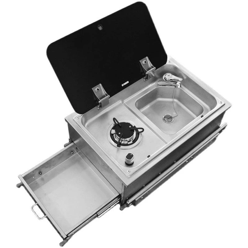 RV overall pumping kitchen stove trailer modification accessories car outdoor integrated gas stove with sink
RV overall pumping kitchen stove trailer modification accessories car outdoor integrated gas stove with sink