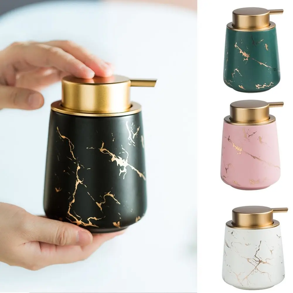 Ceramic Lotion Soap Bottle Refillable Leak-Proof Soap Pump Dispensers Easy To Press Marble Pattern Gel Hand Sanitizer Bottle
Ceramic Lotion Soap Bottle Refillable Leak-Proof Soap Pump Dispensers Easy To Press Marble Pattern Gel Hand Sanitizer Bottle