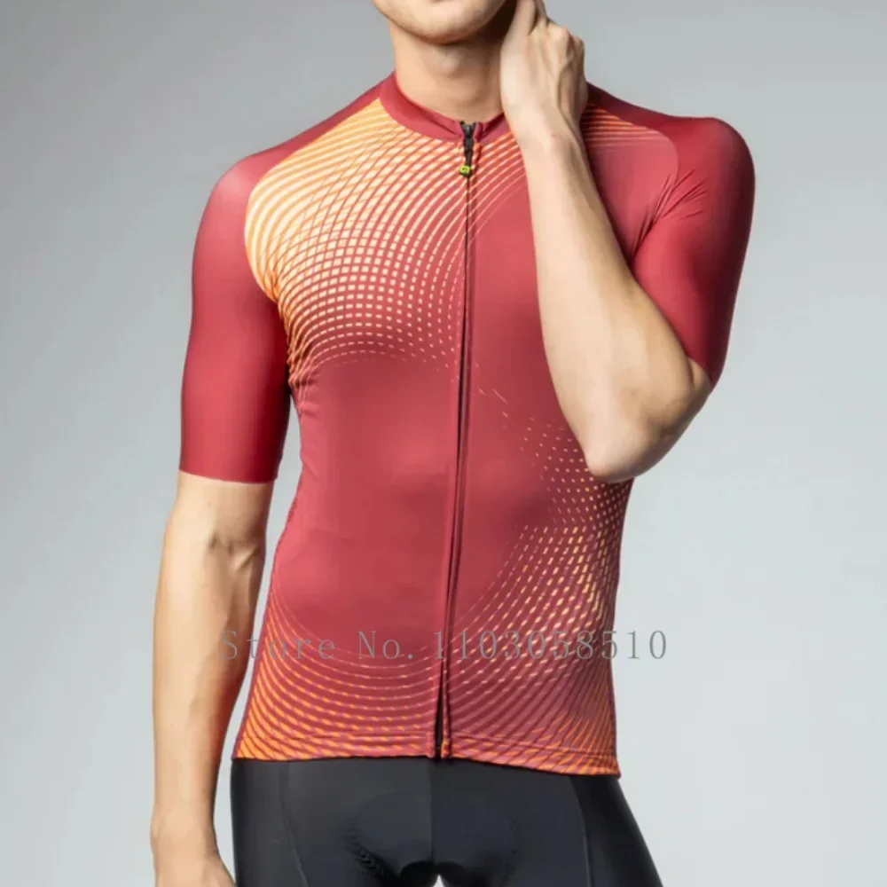 Дышащий эластичный мужской летний велосипедный трикотаж: Maillot Ciclismo с рукавами для велосипедного трикотажа - спортивная одежда для шоссейного велосипеда на открытом воздухе
Дышащий эластичный мужской летний велосипедный трикотаж: Maillot Ciclismo с рукавами для велосипедного трикотажа - спортивная одежда для шоссейного велосипеда на открытом воздухе
