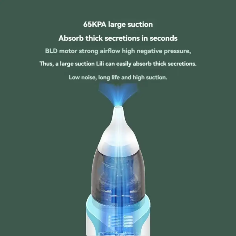Electric Baby Nasal Aspirator Silent USB Charging Baby Nasal Inhaler Safety Nasal Obstruction Rhinitis Nose Cleaner For Newborns
Electric Baby Nasal Aspirator Silent USB Charging Baby Nasal Inhaler Safety Nasal Obstruction Rhinitis Nose Cleaner For Newborns