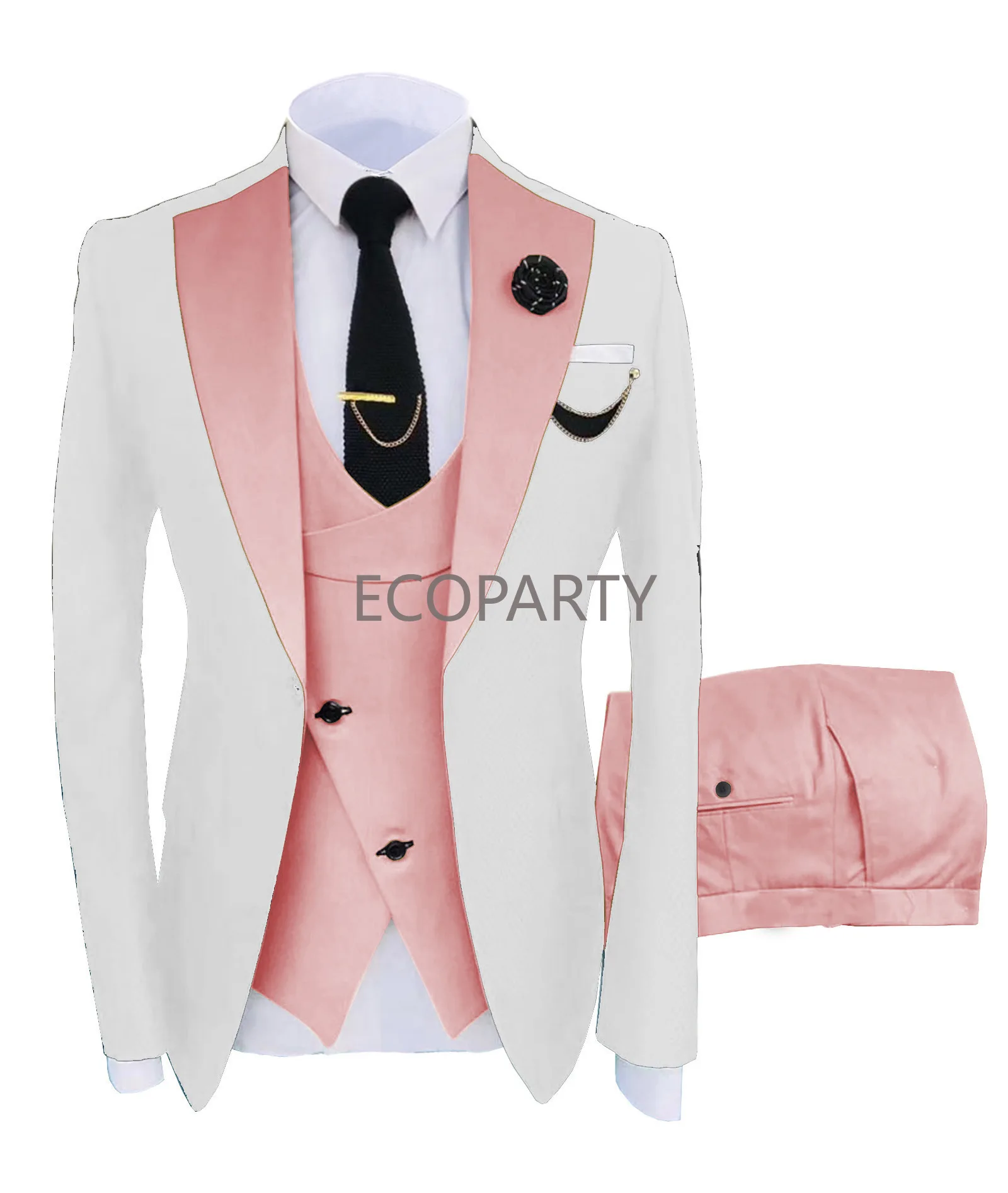 (Jacket+Vest+Pants) Men's Groom Wedding Dress Plaid Formal Suits Set Men Fashion Casual Business Suit Three-piece Blazers XS-5XL
(Jacket+Vest+Pants) Men's Groom Wedding Dress Plaid Formal Suits Set Men Fashion Casual Business Suit Three-piece Blazers XS-5XL