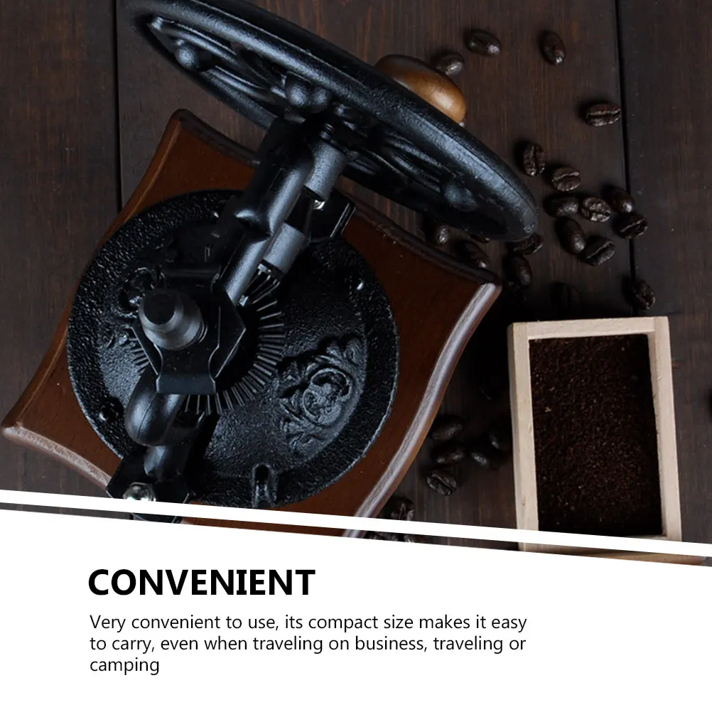 Coffee Grinder Grinders Small Vintage Hand Crank Coffee Grinder Hand Crank Wooden Manual Portable Spice Kitchen Bar Tools
Coffee Grinder Grinders Small Vintage Hand Crank Coffee Grinder Hand Crank Wooden Manual Portable Spice Kitchen Bar Tools