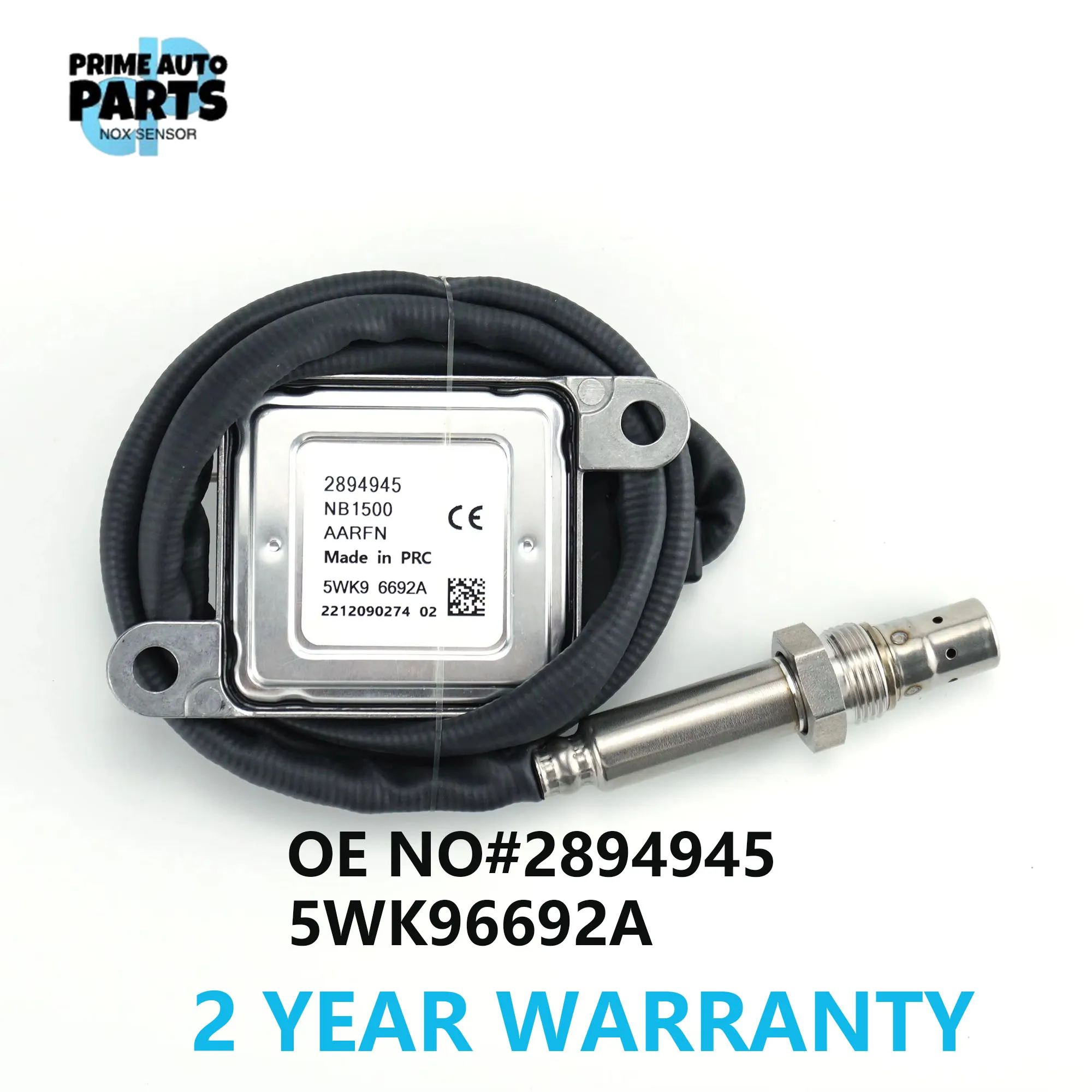 2894945 Датчик NOx 5WK96692A 5WK9 6692A Новый датчик оксида азота для Cummins ISB 6.7L 2010 2011 2012
2894945 Датчик NOx 5WK96692A 5WK9 6692A Новый датчик оксида азота для Cummins ISB 6.7L 2010 2011 2012