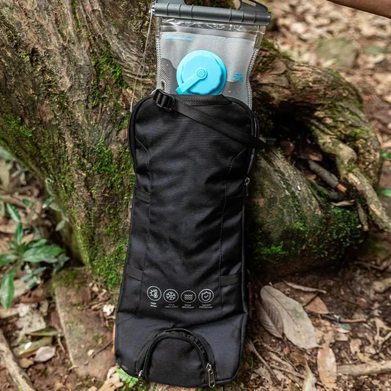 Outdoor Water Bag Holder Zipper Insulation Carrier Insulated Water Bag Pouch For Camping Hiking Running Riding Walking
Outdoor Water Bag Holder Zipper Insulation Carrier Insulated Water Bag Pouch For Camping Hiking Running Riding Walking