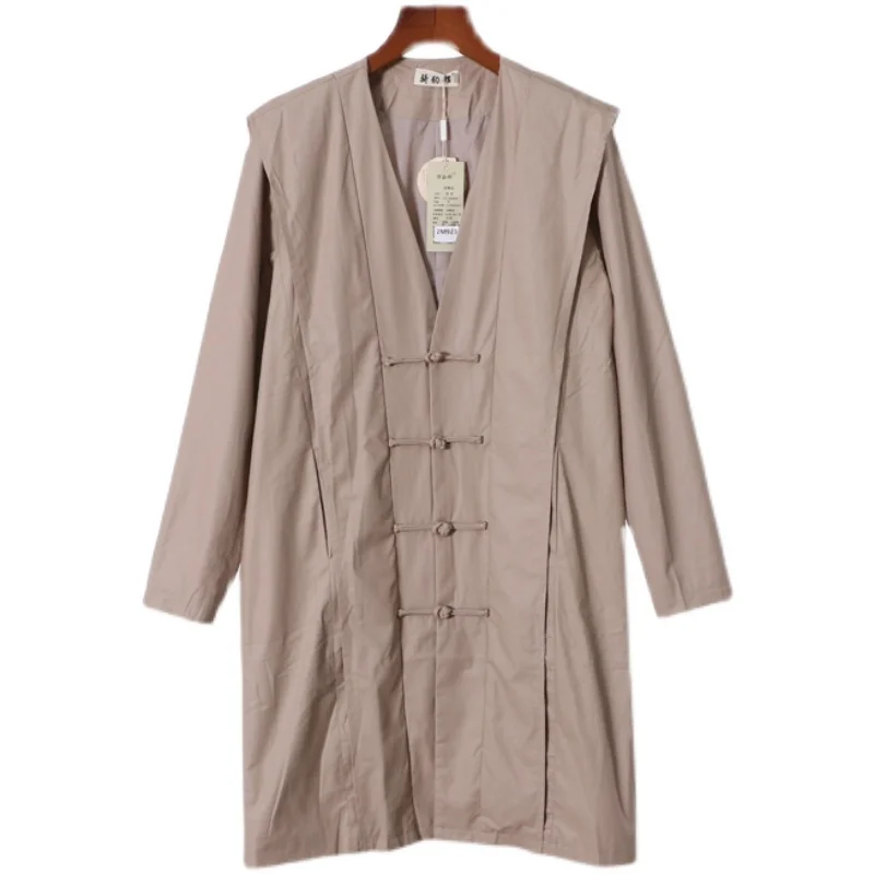 Китайское мужское осеннее пальто из конопли Han, длинное тонкое пальто на пуговицах Faion Ci Sle, однорядная ветровка на пуговицах
Китайское мужское осеннее пальто из конопли Han, длинное тонкое пальто на пуговицах Faion Ci Sle, однорядная ветровка на пуговицах