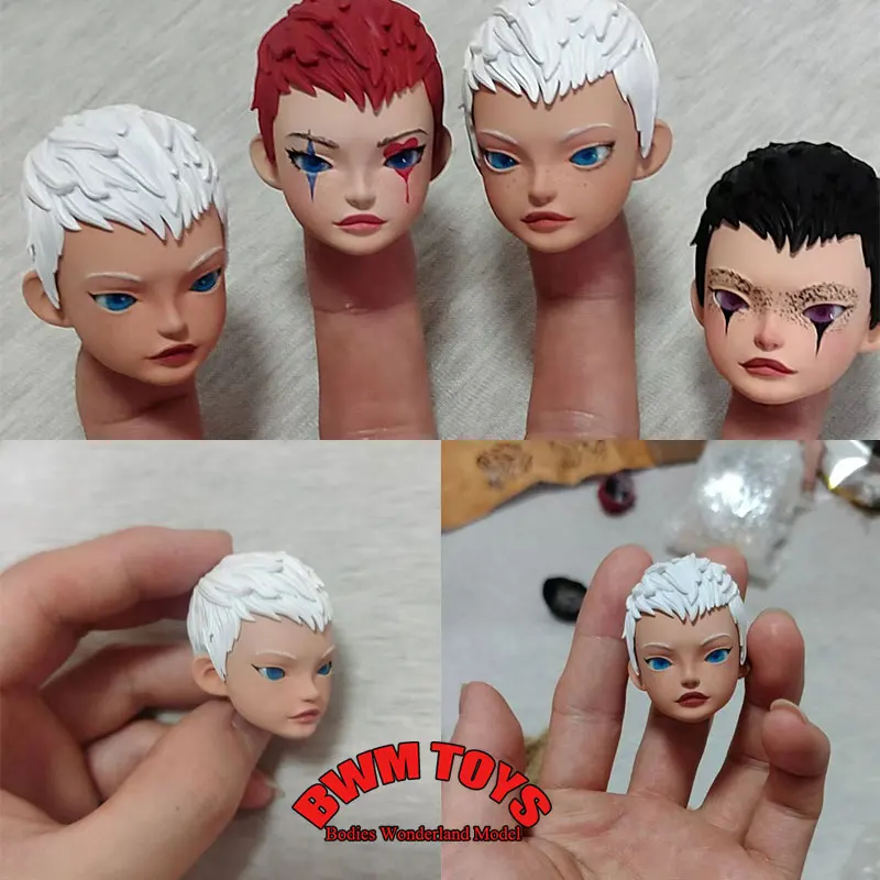 Customized 1/6 Scale Trendy Anime Female Soldier Head Sculpt High Quality Cool Girl Head For 12Inch DIY Action Figure Doll Body
Customized 1/6 Scale Trendy Anime Female Soldier Head Sculpt High Quality Cool Girl Head For 12Inch DIY Action Figure Doll Body