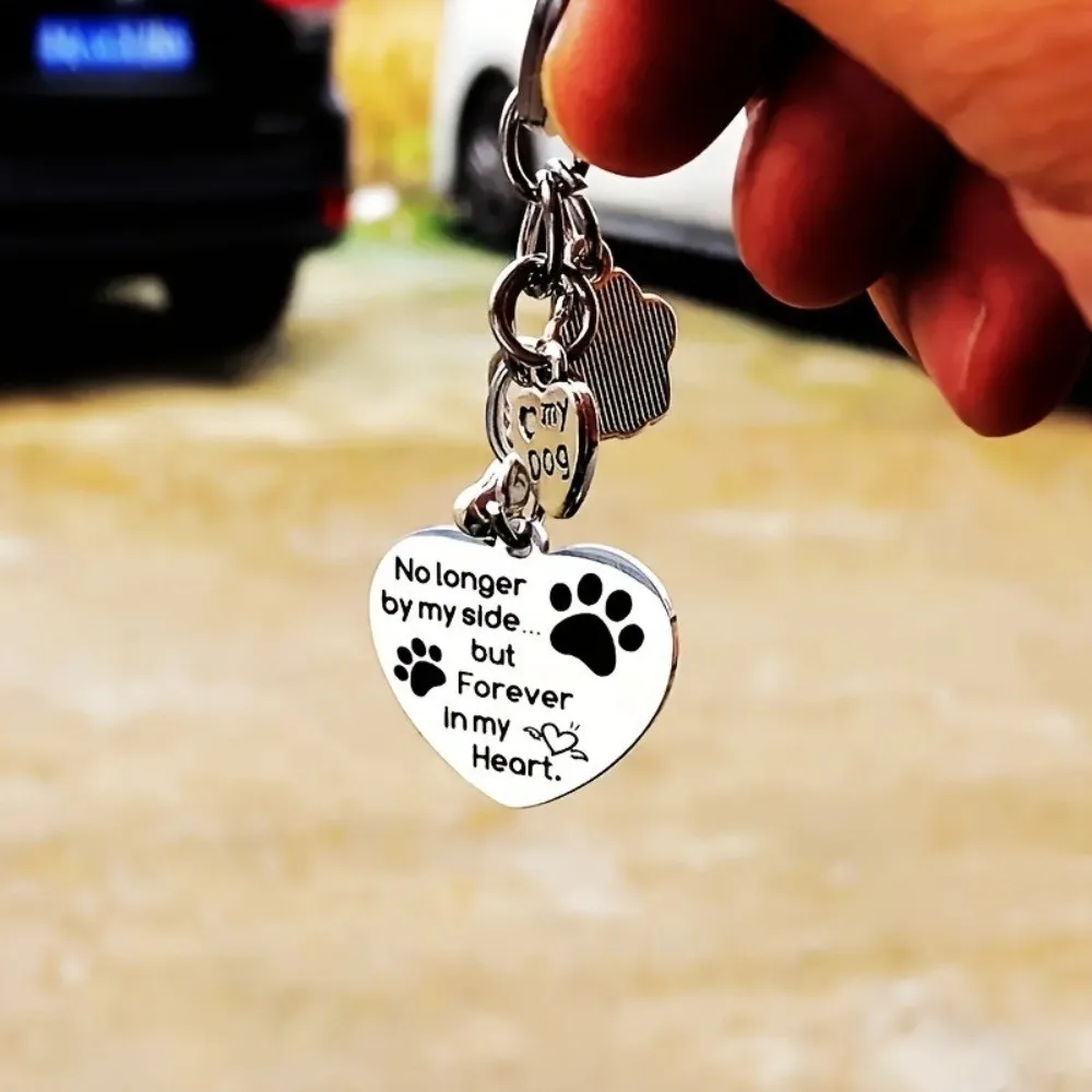 Stainless Steel Pet Memorial Key Chain Dog Paw Engraved Pendant Pet Animal Keyring Love Heart Dog Tag Key Chain Bag Ornament
Stainless Steel Pet Memorial Key Chain Dog Paw Engraved Pendant Pet Animal Keyring Love Heart Dog Tag Key Chain Bag Ornament