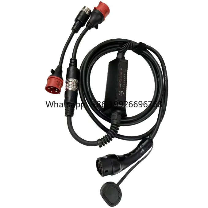 Новое портативное зарядное устройство JET 22 кВт 32 А для электромобилей, тип 2, кабель 380 В, гарантия 1 год, модель ZBAI22
Новое портативное зарядное устройство JET 22 кВт 32 А для электромобилей, тип 2, кабель 380 В, гарантия 1 год, модель ZBAI22