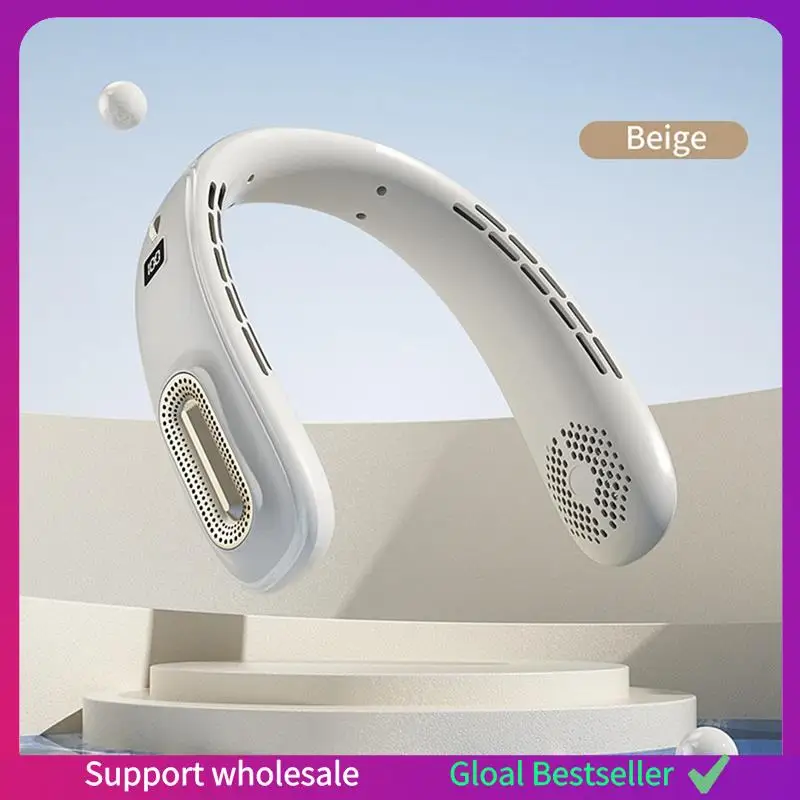 A38M Portable USB Rechargeable Neck Fan Ice Porcelain Refrigeration Bladeless Neck Fan Electric Fan
A38M Portable USB Rechargeable Neck Fan Ice Porcelain Refrigeration Bladeless Neck Fan Electric Fan
