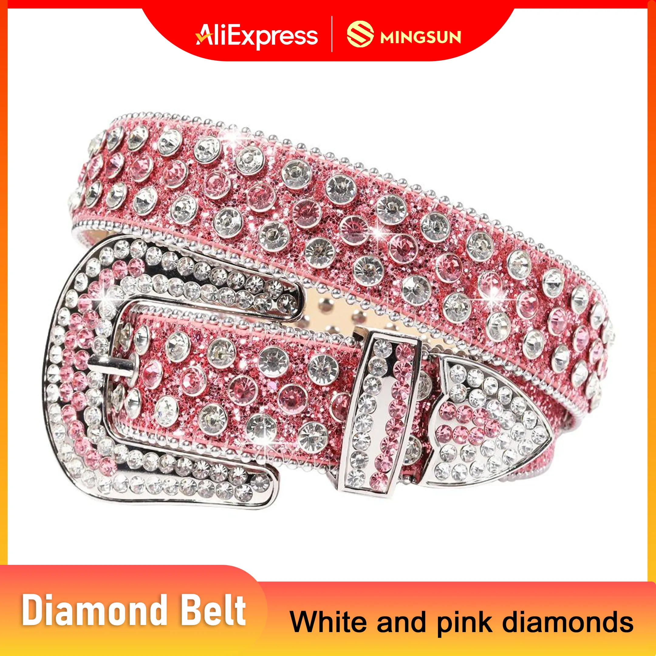 Bling Bling Rhinestone Leather Belt for Women Men Western Cowgirl Cowboy Crystal Studded Belt for Jeans Fashion Diamond Belts
Bling Bling Rhinestone Leather Belt for Women Men Western Cowgirl Cowboy Crystal Studded Belt for Jeans Fashion Diamond Belts