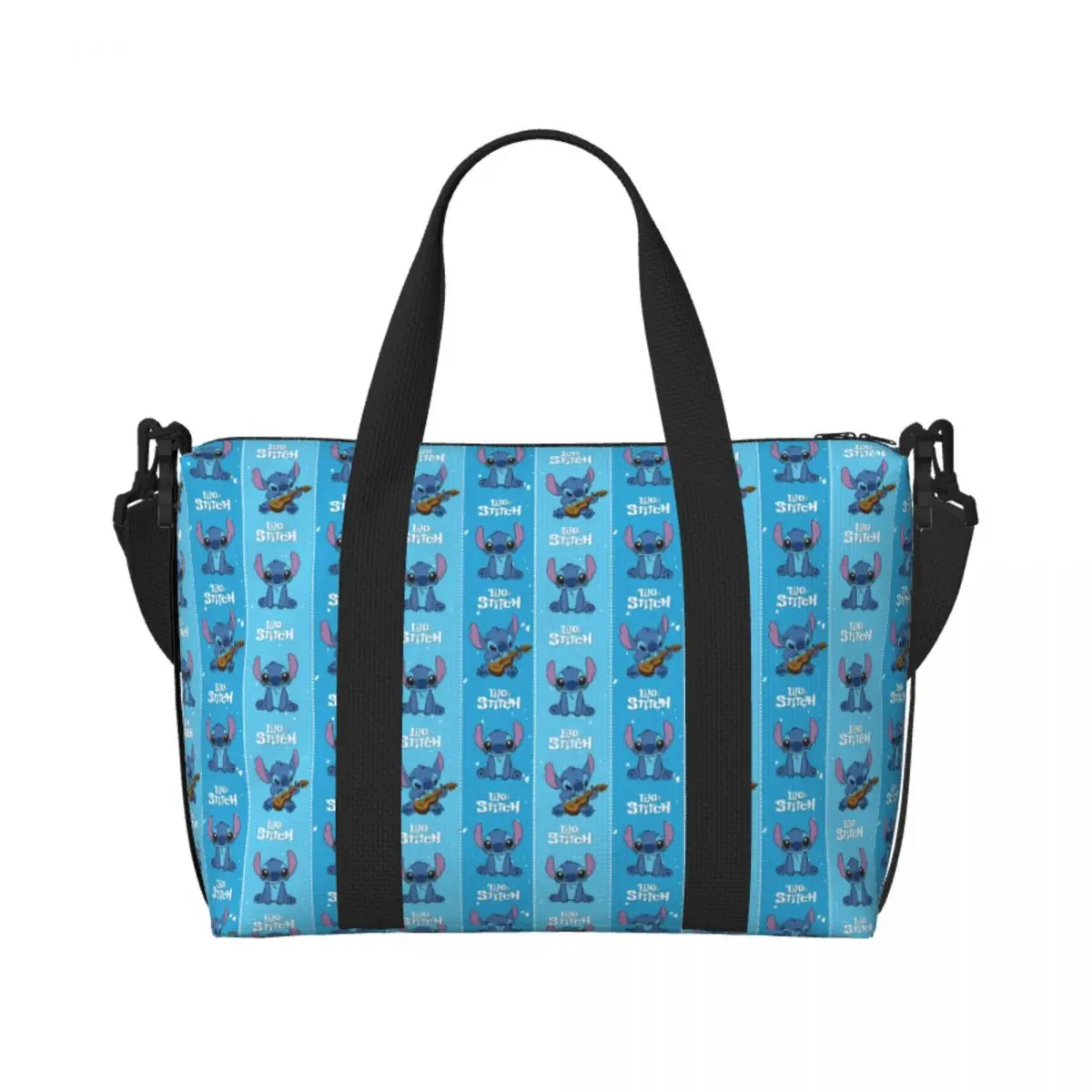 Custom Funny Stitchs Smile Pattern Anime Groceries Tote Shopping Bags Women Big Capacity Adventure Gym Beach Travel Bags
Custom Funny Stitchs Smile Pattern Anime Groceries Tote Shopping Bags Women Big Capacity Adventure Gym Beach Travel Bags