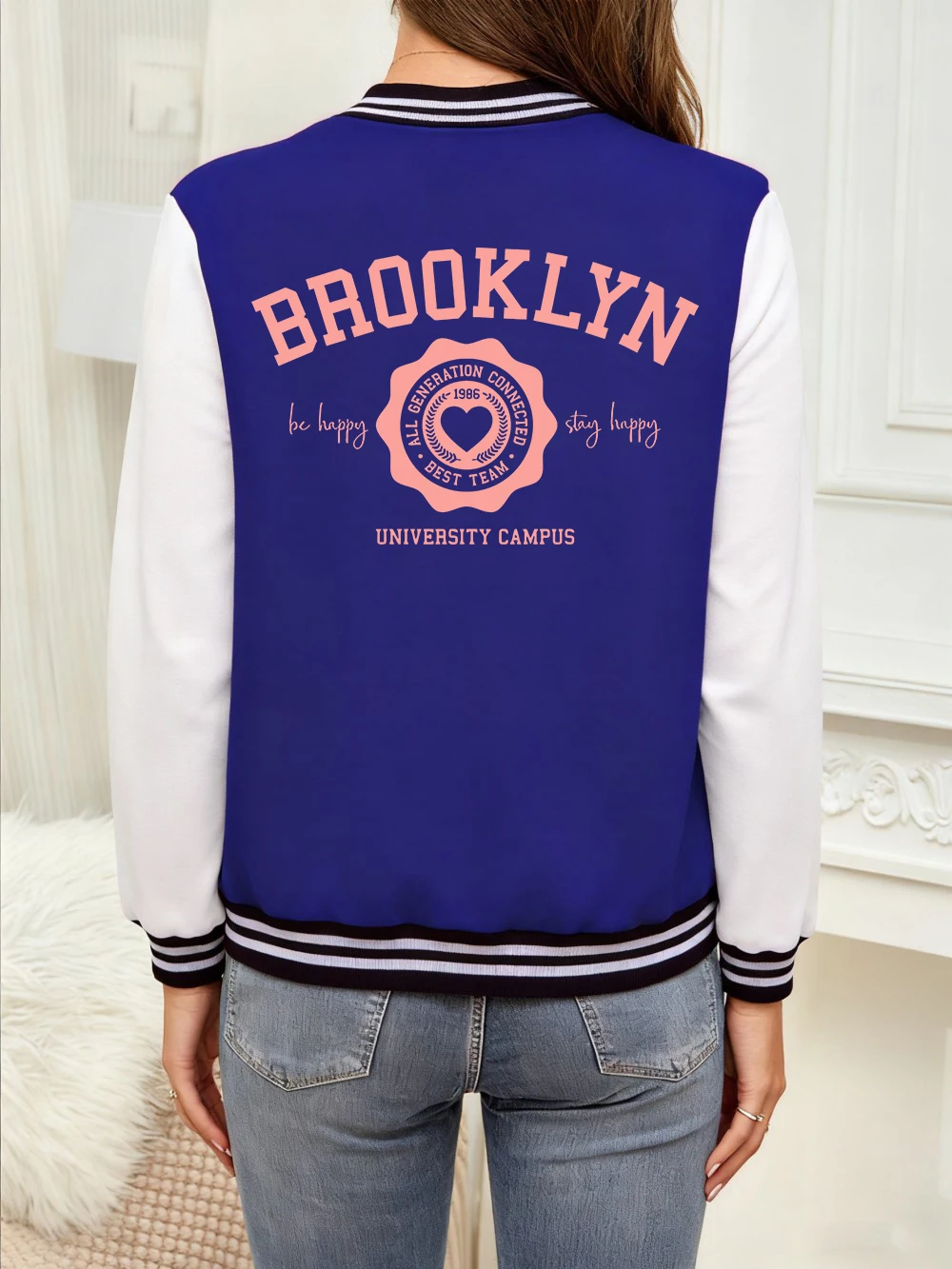 Brooklyn Best Team Heart Letter Printed Coats Womens Winter Warm Baseball Jersey Cotton Pocket Jackets Comfortable Loose Clothes
Brooklyn Best Team Heart Letter Printed Coats Womens Winter Warm Baseball Jersey Cotton Pocket Jackets Comfortable Loose Clothes