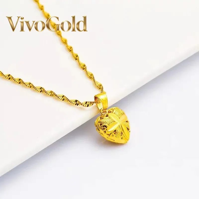 VivoGold Женское ожерелье VivoGold с полым сердечком из 24-каратного золота (AU999) | Ажурная резьба, микродиамантеное свечение с магнитной застежкой.
VivoGold Женское ожерелье VivoGold с полым сердечком из 24-каратного золота (AU999) | Ажурная резьба, микродиамантеное свечение с магнитной застежкой.