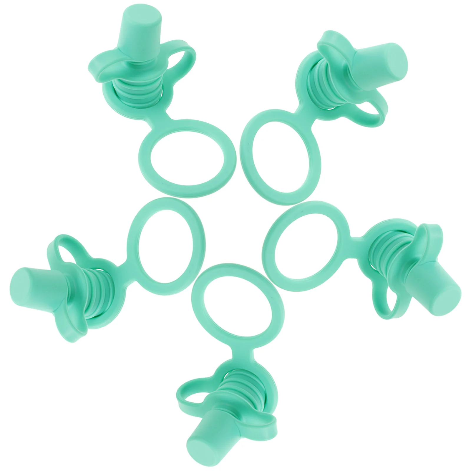 5 Pcs Anti-spill Silicone Spout Adapter for Kids Water Bottles Tops Lake Blue Color Durable Safe Practical Toddler Use
5 Pcs Anti-spill Silicone Spout Adapter for Kids Water Bottles Tops Lake Blue Color Durable Safe Practical Toddler Use
